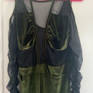 Women’s full length jumpsuit.